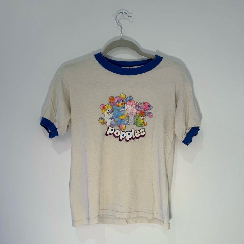 Vintage 2001 Popples Ringer T-Shirt